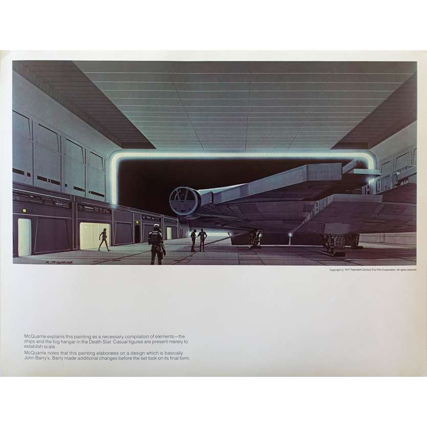STAR WARS - A NEW HOPE  Artwork Print N11 - 11x14 in. - 1977 - George Lucas, Harrison Ford