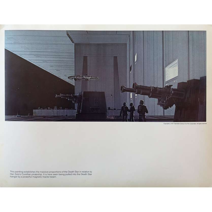 STAR WARS - A NEW HOPE  Artwork Print N08 - 11x14 in. - 1977 - George Lucas, Harrison Ford