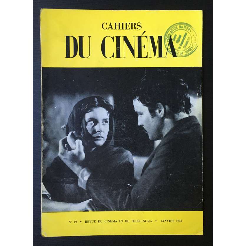 LES CAHIERS DU CINEMA Magazine N°019 - 1953 - Elia Kazan, Marlon Brando