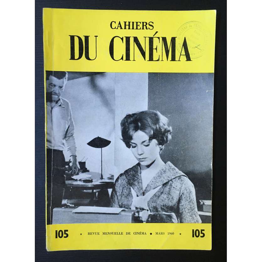 LES CAHIERS DU CINEMA Magazine N°105 - 1960 - Alexandra Stewart