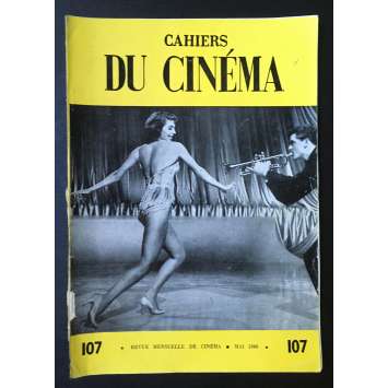 LES CAHIERS DU CINEMA Magazine N°107 - 1960 - Cyd Charisse LES CAHIERS DU CINEMA Magazine N°107 - 1960 - Cyd Charisse