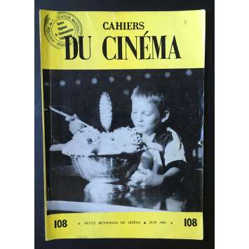 LES CAHIERS DU CINEMA Magazine N°108 - 1960 - Jean Cocteau