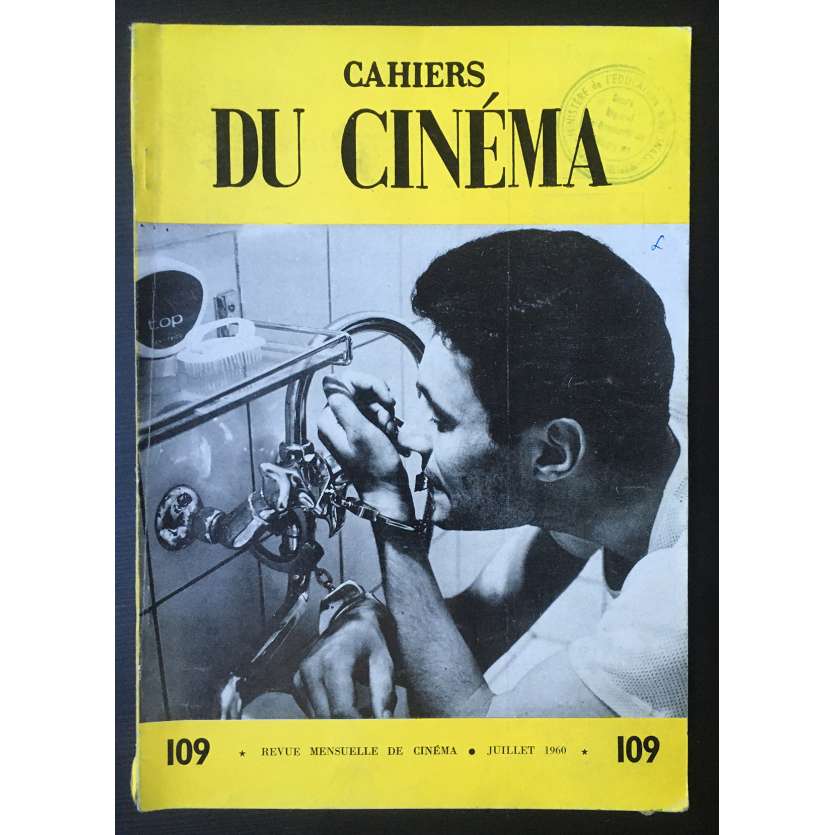 LES CAHIERS DU CINEMA Magazine N°109 - 1960 - Jean Cocteau