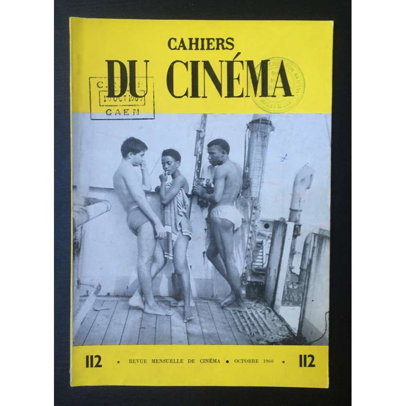 LES CAHIERS DU CINEMA Magazine N°112 - 1960 - Antonioni, Rohmer