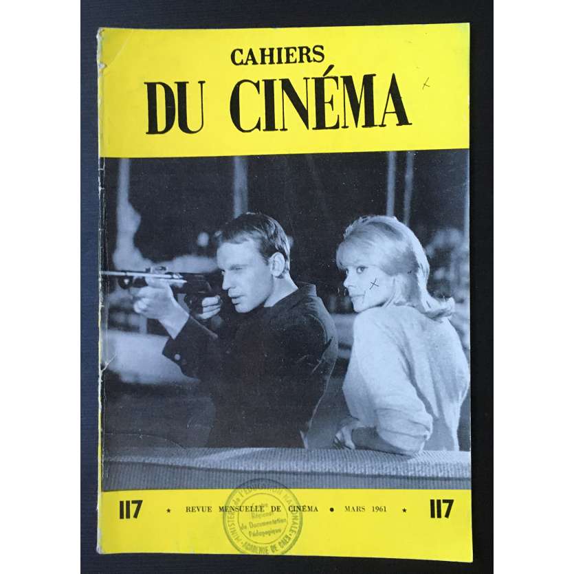 LES CAHIERS DU CINEMA Magazine N°117 - 1961 - Jean-Louis Trintignant