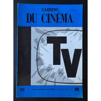 LES CAHIERS DU CINEMA Magazine N°118 - 1961 - Spécial TV