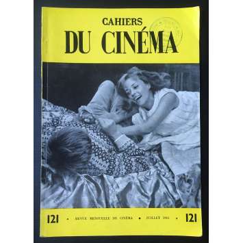 LES CAHIERS DU CINEMA Magazine N°121 - 1961 - Jeanne Moreau