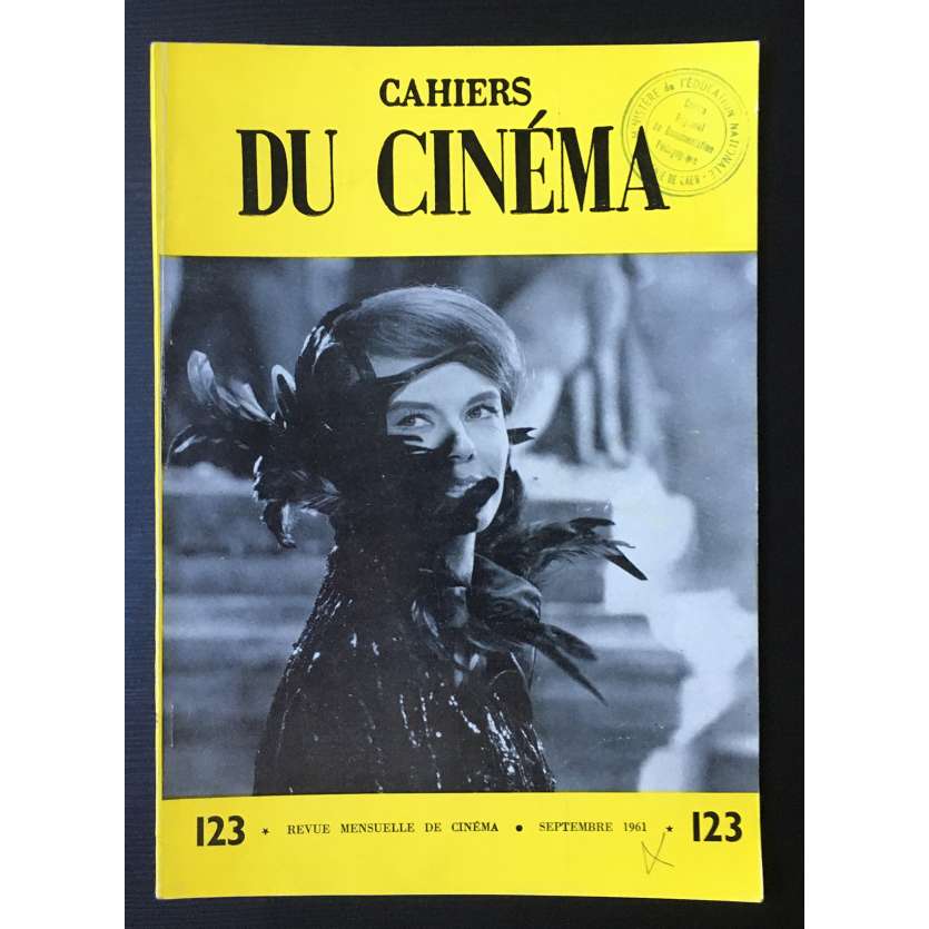 LES CAHIERS DU CINEMA Magazine N°123 - 1961 - Delphine Seyrig