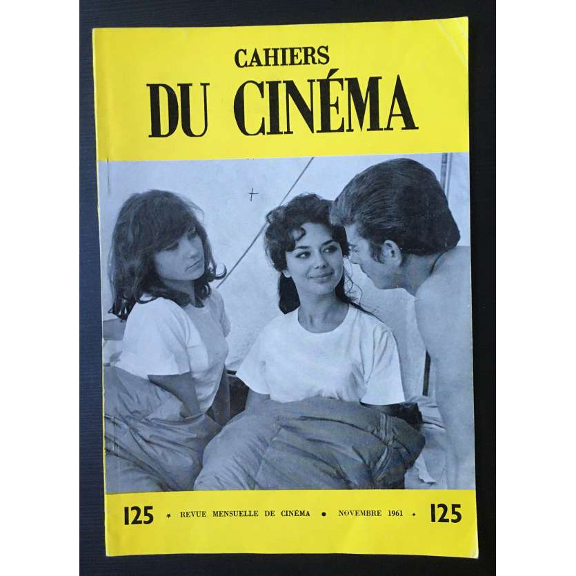 LES CAHIERS DU CINEMA Magazine N°125 - 1961 - Jacques Rozier
