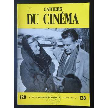LES CAHIERS DU CINEMA Magazine N°128 - 1962 - Glen Ford, Minelli LES CAHIERS DU CINEMA Magazine N°128 - 1962 - Glen Ford, Minelli