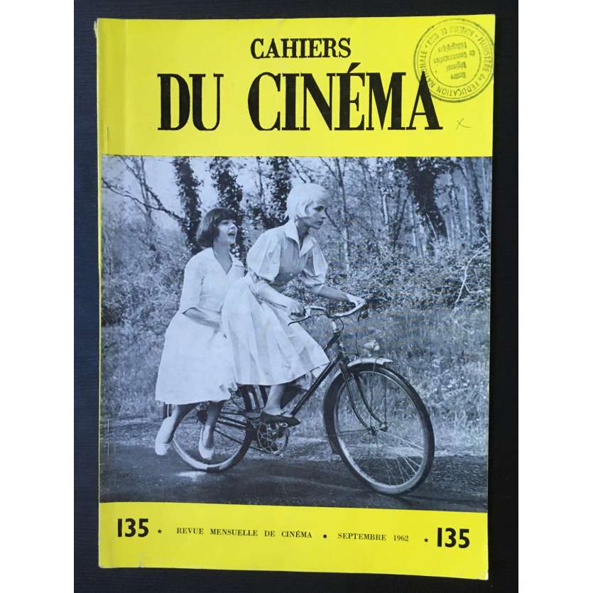LES CAHIERS DU CINEMA Magazine N°135 - 1962 - Henri Langlois