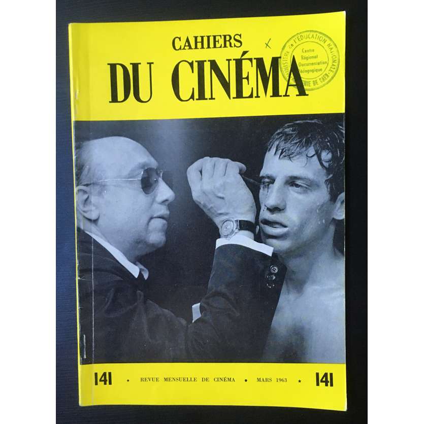 LES CAHIERS DU CINEMA Magazine N°141 - 1963 - Belmondo, Melville
