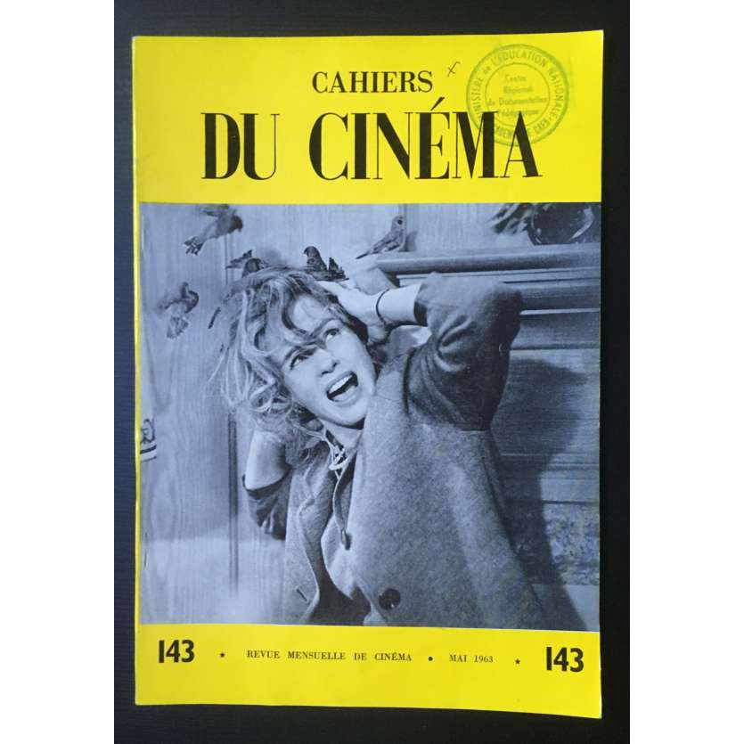 LES CAHIERS DU CINEMA Original Magazine N°143 - 1963 - Alfred Hitchcock