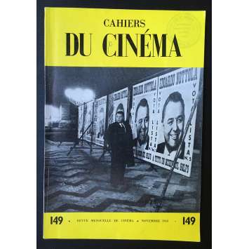 LES CAHIERS DU CINEMA Original Magazine N°149 - 1963 - Franju