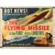 THE FLYING MISSILE Original Movie Poster - 21x28 in. - 1950 - Henry Levin, Glenn Ford, iveca Lindfors