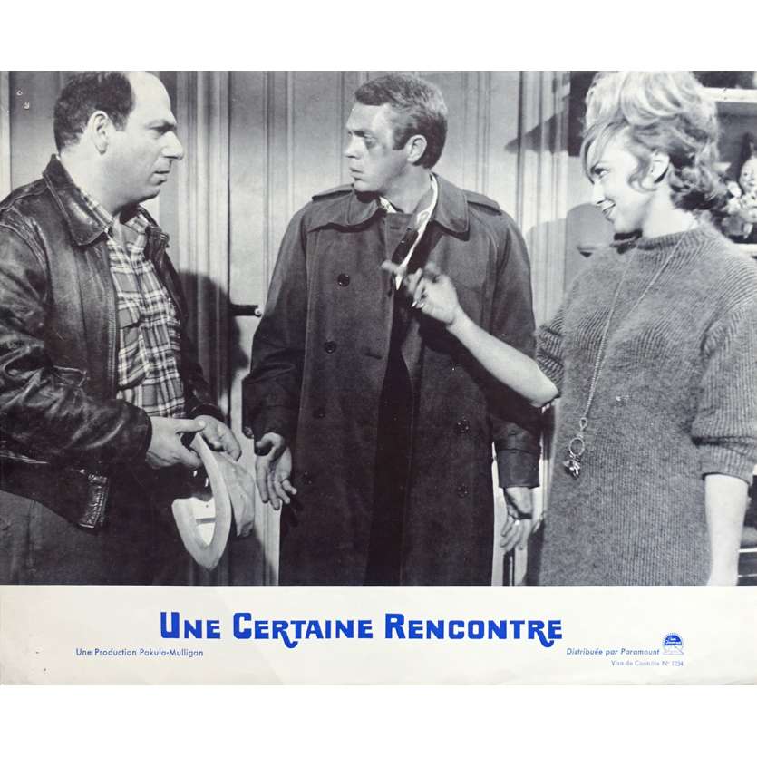 UNE CERTAINE RENCONTRE Photo de film N04 - 21x30 cm. - 1962 - Steve McQueen, Robert Mulligan