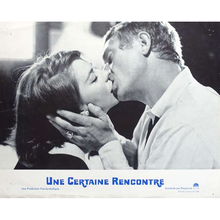 UNE CERTAINE RENCONTRE Photo de film N02 - 21x30 cm. - 1962 - Steve McQueen, Robert Mulligan