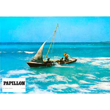 PAPILLON Photo de film N01 - 21x30 cm. - 1973 - Steve McQueen, Franklin J. Schaffner