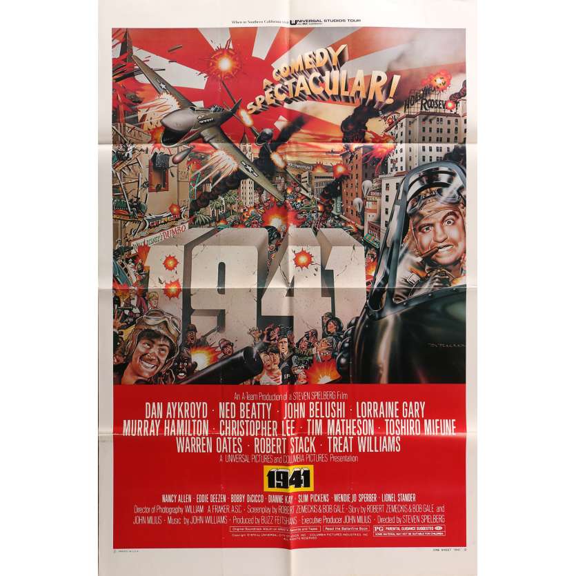 1941 Affiche de film Mod. D - 69x104 cm. - 1979 - John Belushi, Steven Spielberg