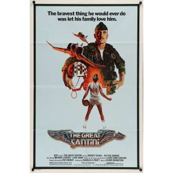 THE GREAT SANTINI Affiche de film - 69x104 cm. - 1979 - Robert Duvall, Lewis John Carlino