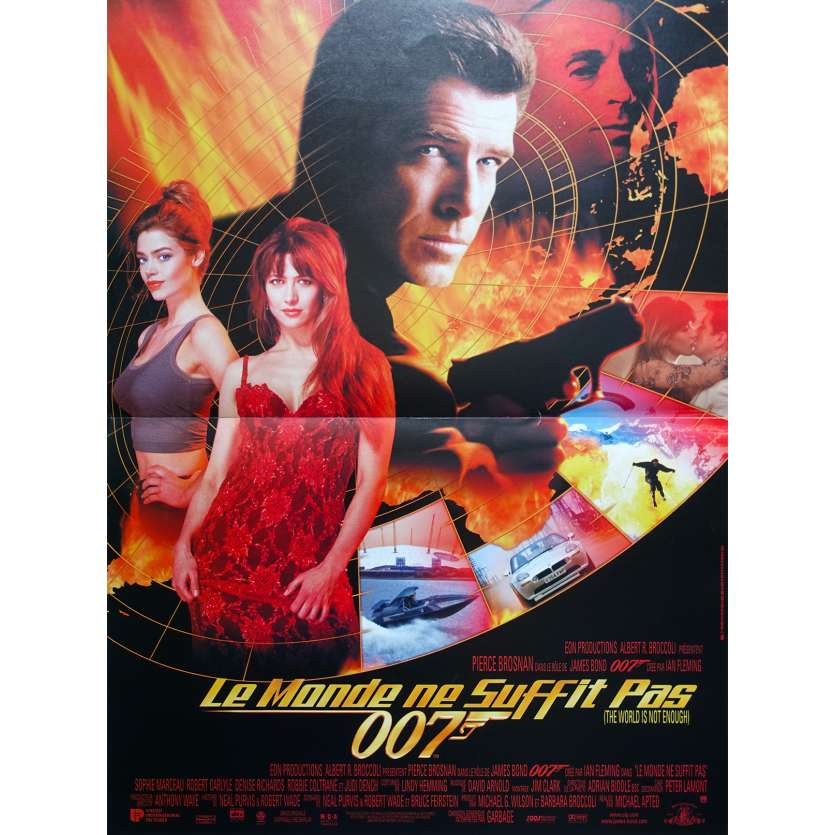 LE MONDE NE SUFFIT PAS Affiche de film - 40x60 cm. - 1999 - Pierce Brosnan, Michael Apted