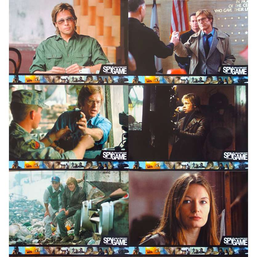 SPY GAME Photos de film - 21x30 cm. - 2001 - Robert Redford, Tony Scott