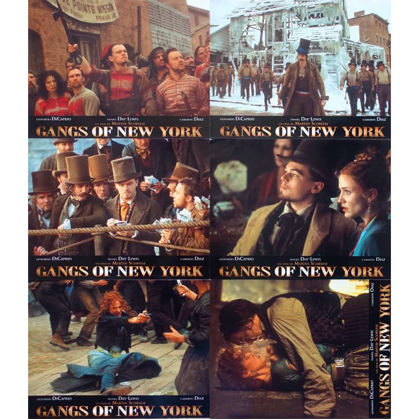 GANGS OF NEW YORK Photos de film  - 21x30 cm. - 2002 - Leonardo DiCaprio, Daniel Day-Lewis, Martin Scorsese