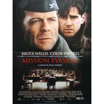 HART'S WAR Original Movie Poster - 15x21 in. - 2002 - Gregory Hoblit, Bruce Willis