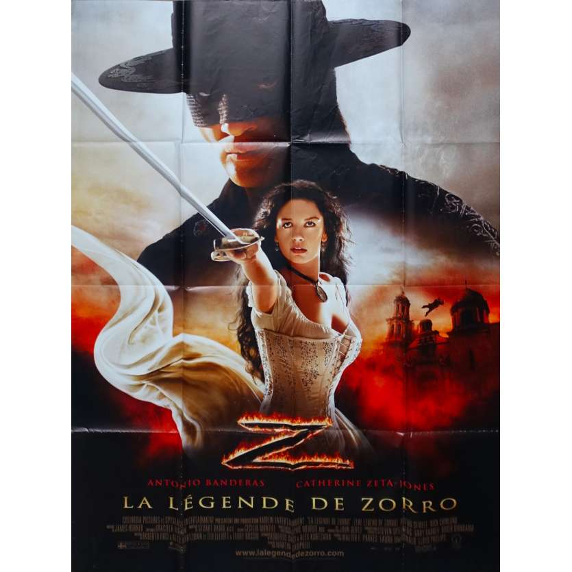 THE LEGEND OF ZORRO Original Movie Poster lot  - 47x63 in. - 2005 - Martin Campbell, Antonio Banderas, Catherine Zeta-Jones