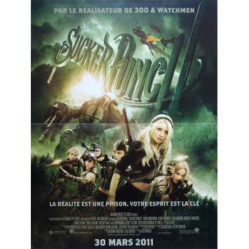 SUCKER PUNCH Original Movie Poster - 15x21 in. - 2011 - Zack Snyder, Emily Browning