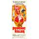 PSYCHIC KILLER Affiche du film - 36x91 cm