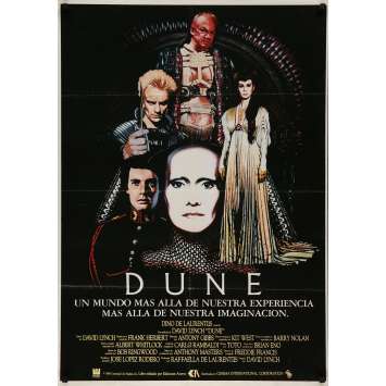 DUNE Spanish Movie Poster - 29x40 in. - 1982 - David Lynch, Kyle McLachlan