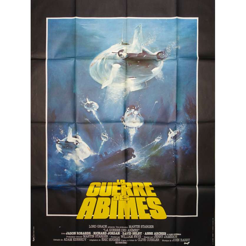 LA GUERRE DES ABIMES Affiche de film - 120x160 cm. - 1980 - Jason Robards, Jerry Jameson