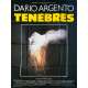 TENEBRE Original Movie Poster - 47x63 in. - 1982 - Dario Argento, John Saxon