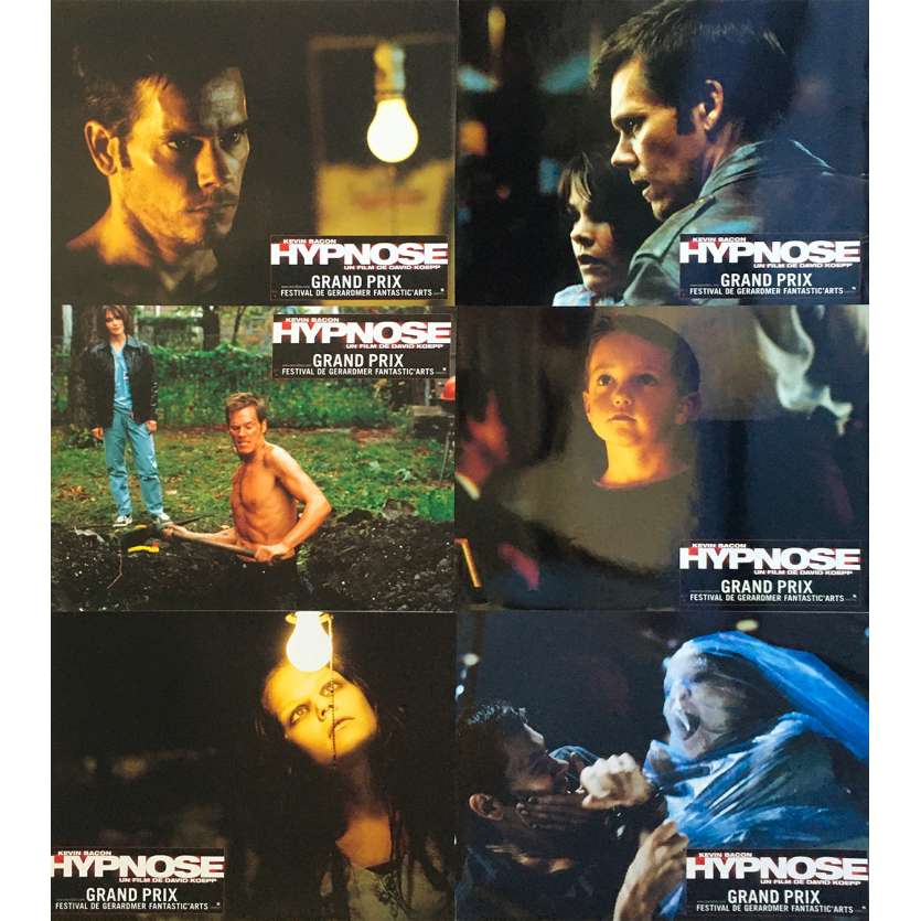 HYPNOSE Photos de film x6 - 21x30 cm. - 1999 - Kevin Bacon, David Koepp