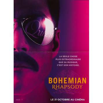 BOHEMIAN RHAPSODY Affiche de film - 40x60 cm. - 2018 - Rami Malek, Bryan Singer