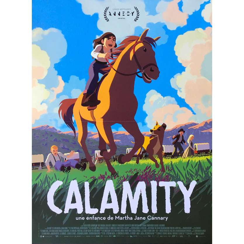CALAMITY Original Movie Poster - 15x21 in. - 2020 - Rémi Chayé, Santiago Barban,