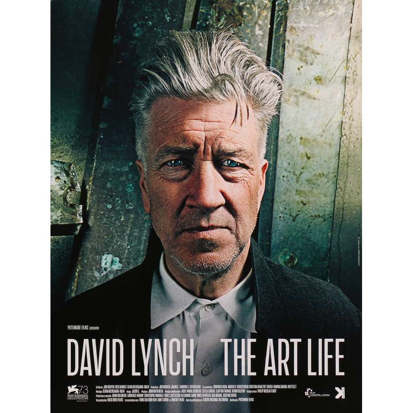 DAVID LYNCH ART OF LIFE Original Movie Poster  - 15x21 in. - 2016 - Rick Barnes, David Lynch