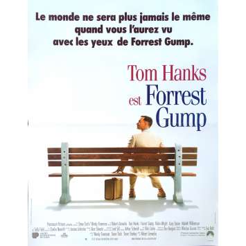 FORREST GUMP Original Movie Poster - 15x21 in. - 1994 - Robert Zemeckis, Tom Hanks