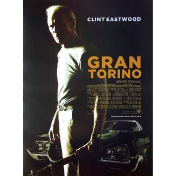 GRAN TORINO French Movie Poster 15x21- 2008 - Clint Eastwood, Clint Eastwood