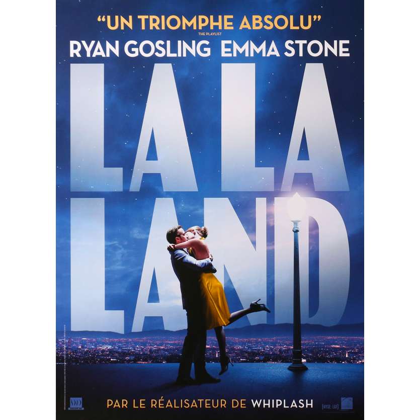 LA LA LAND Folded Movie Poster 15x21 in. - 2017 - Damien Chazelle, Ryan Gosling