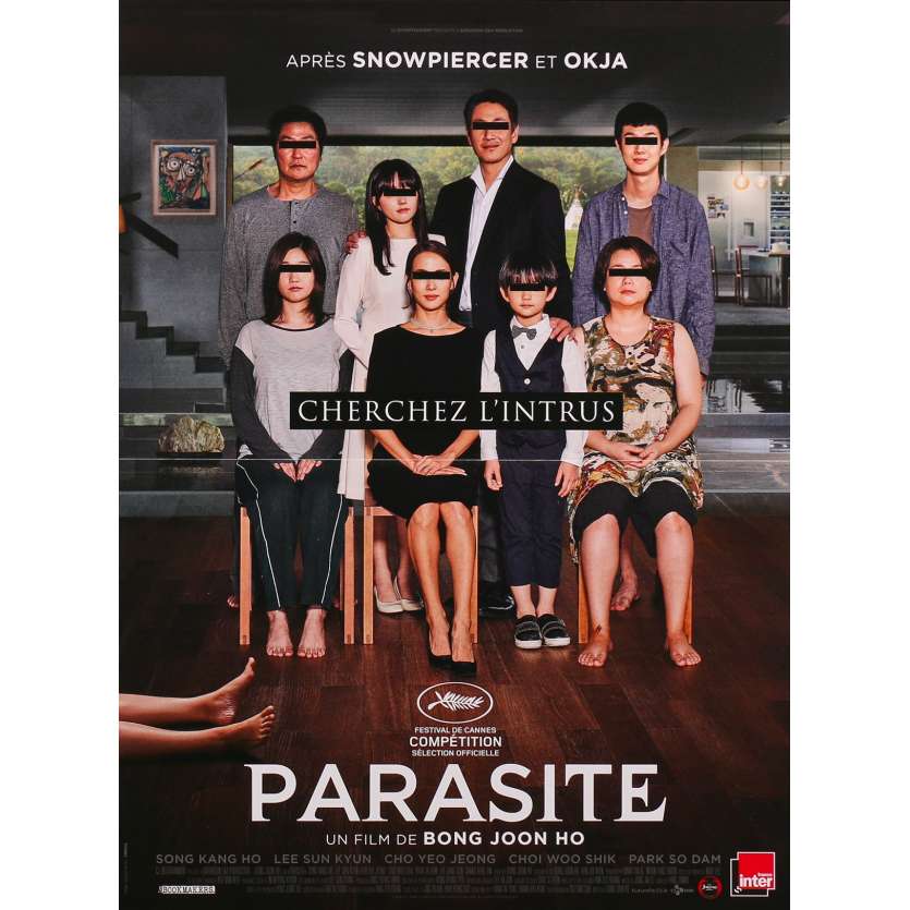 PARASITE Original Movie Poster  - 15x21 in. - 2019 - Joon-ho Bong, Kang-ho Song