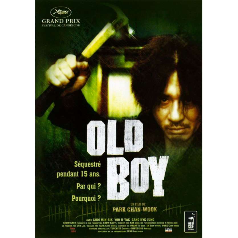 OLDBOY Original Movie Poster - 15x21 in. - 2003 - Chan-wook Park, Min-Sik Choi