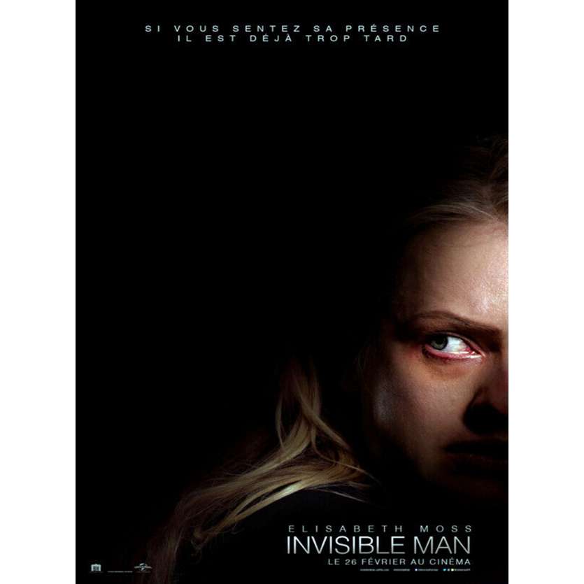 INVISIBLE MAN Affiche de film  - 40x60 cm. - 2020 - Chevy Chase, Leigh Whannell