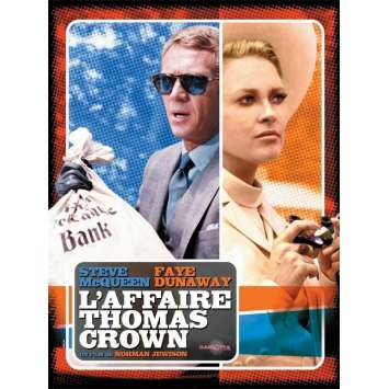 L'AFFAIRE THOMAS CROWN Affiche de film - 40x60 cm. - R2000 - Steve McQueen, Norman Jewison