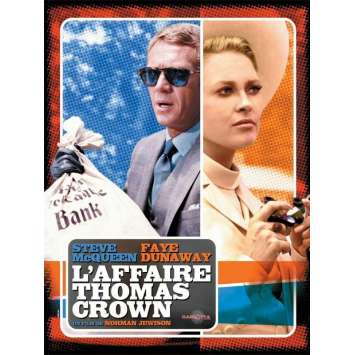 THE THOMAS CROWN AFFAIR Original Movie Poster - 15x21 in. - R2000 - Norman Jewison, Steve McQueen