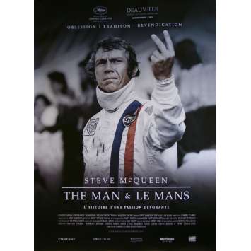 LE MANS Affiche de film - 40x60 cm. - R1990 - Steve McQueen, Lee H. Katzin