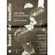 BREATHLESS Original Movie Poster  - 15x21 in. - R1990 - Jean-Luc Godart, Jean-Paul Belmondo