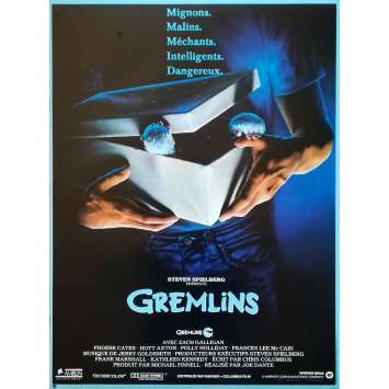 GREMLINS Affiche de film - 40x60 cm. - R1990 - Zach Galligan, Joe Dante