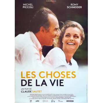 THE THINGS OF LIFE Movie Poster - 15x21 in. - R2000 - - Claude Sautet, Romy Schneider